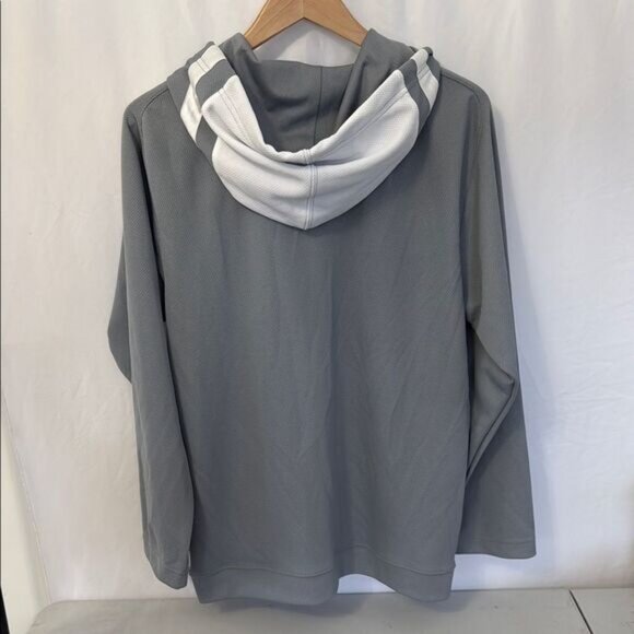 Vintage Y2K Nike Gray Hoodie sz Small - Picture 3 of 5